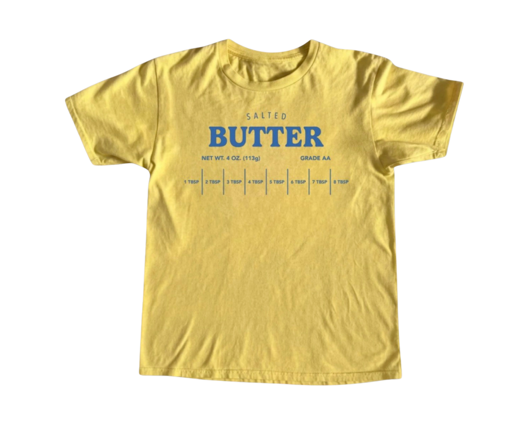 Butter Graphic Tee 🧈 Double Stitch Cotton