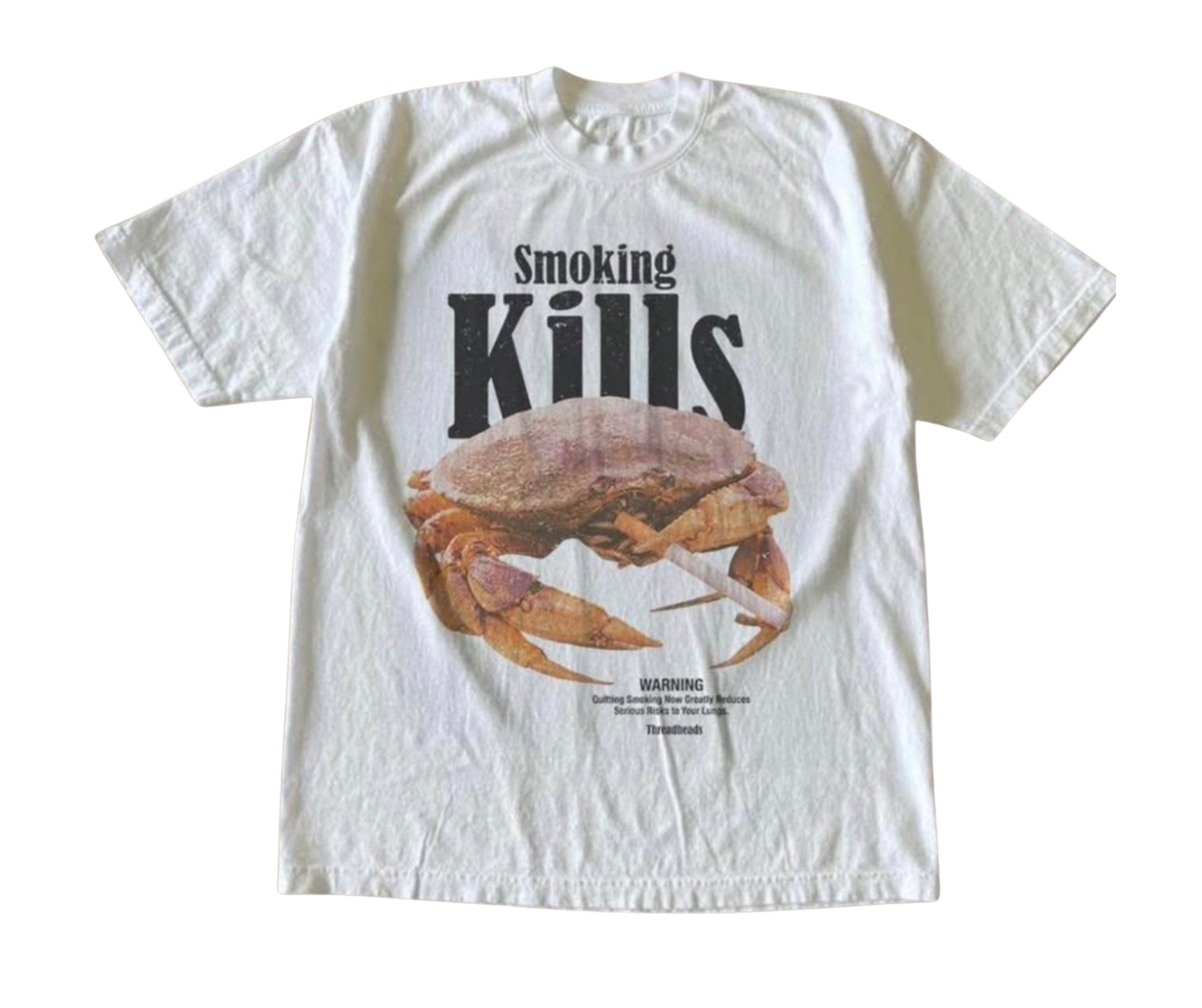 Smoking Kills Crab Graphic Tee